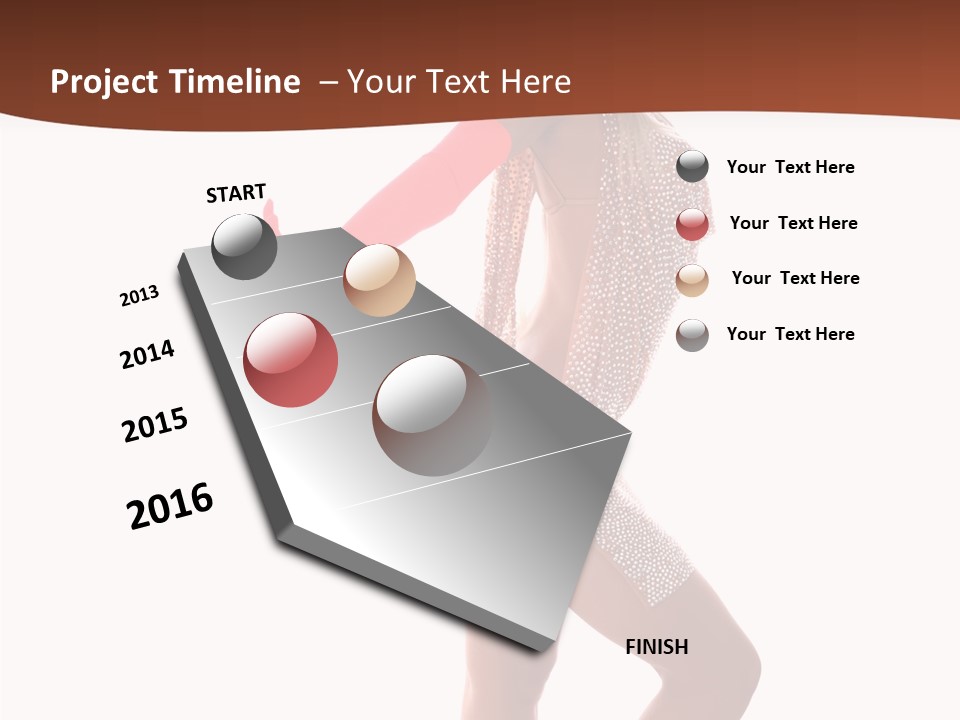 Group Itting Toon PowerPoint Template
