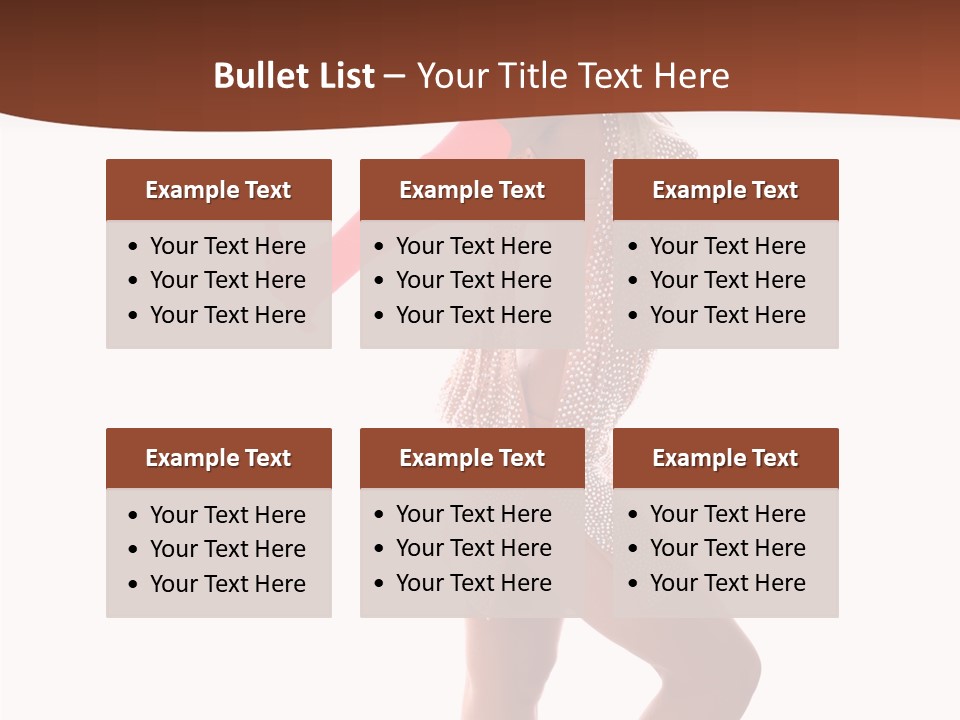 Group Itting Toon PowerPoint Template