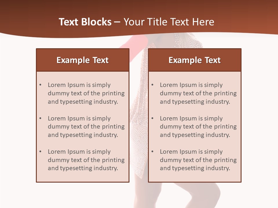 Group Itting Toon PowerPoint Template