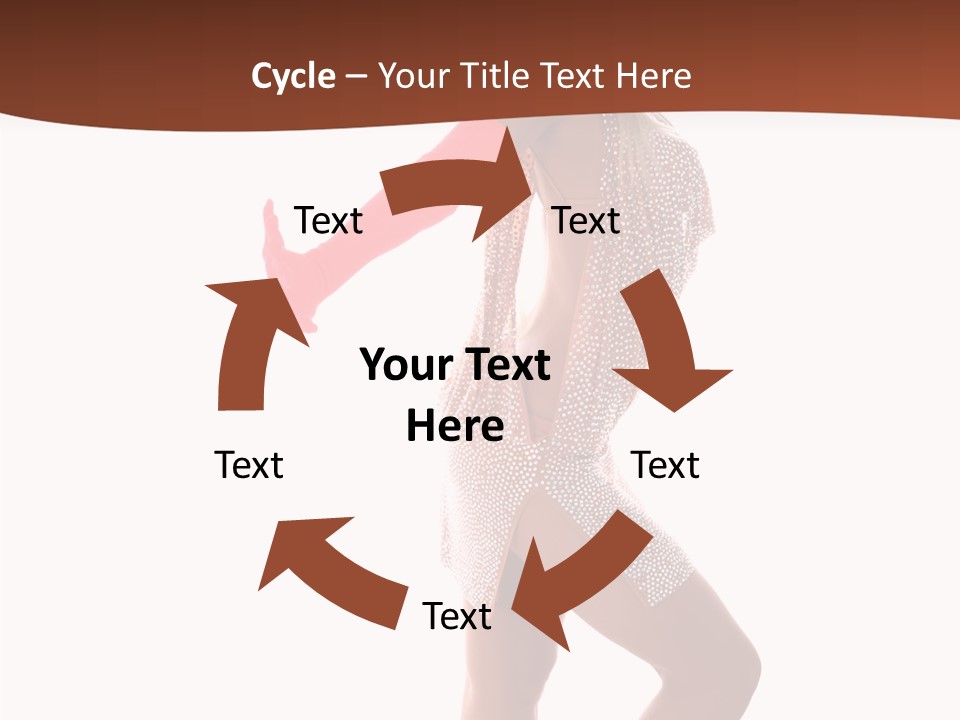 Group Itting Toon PowerPoint Template