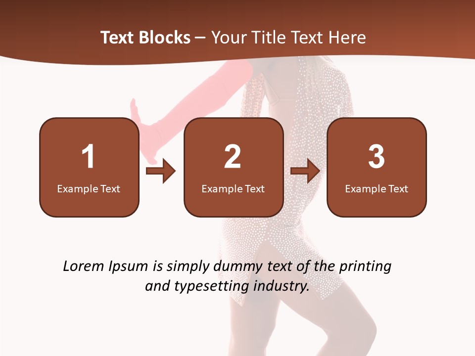 Group Itting Toon PowerPoint Template