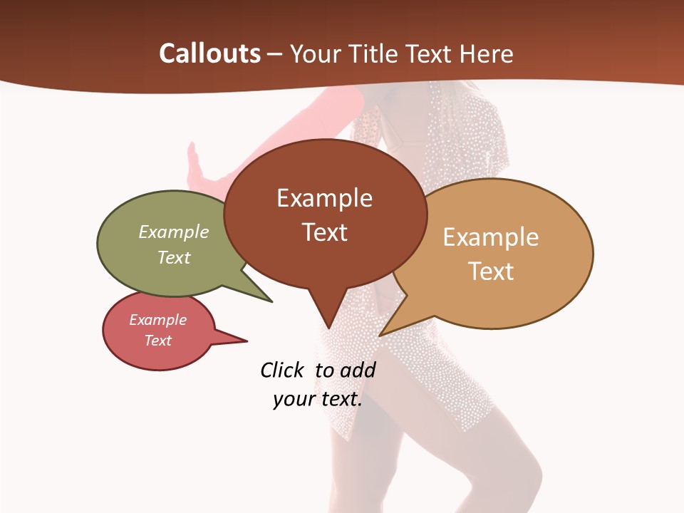 Group Itting Toon PowerPoint Template