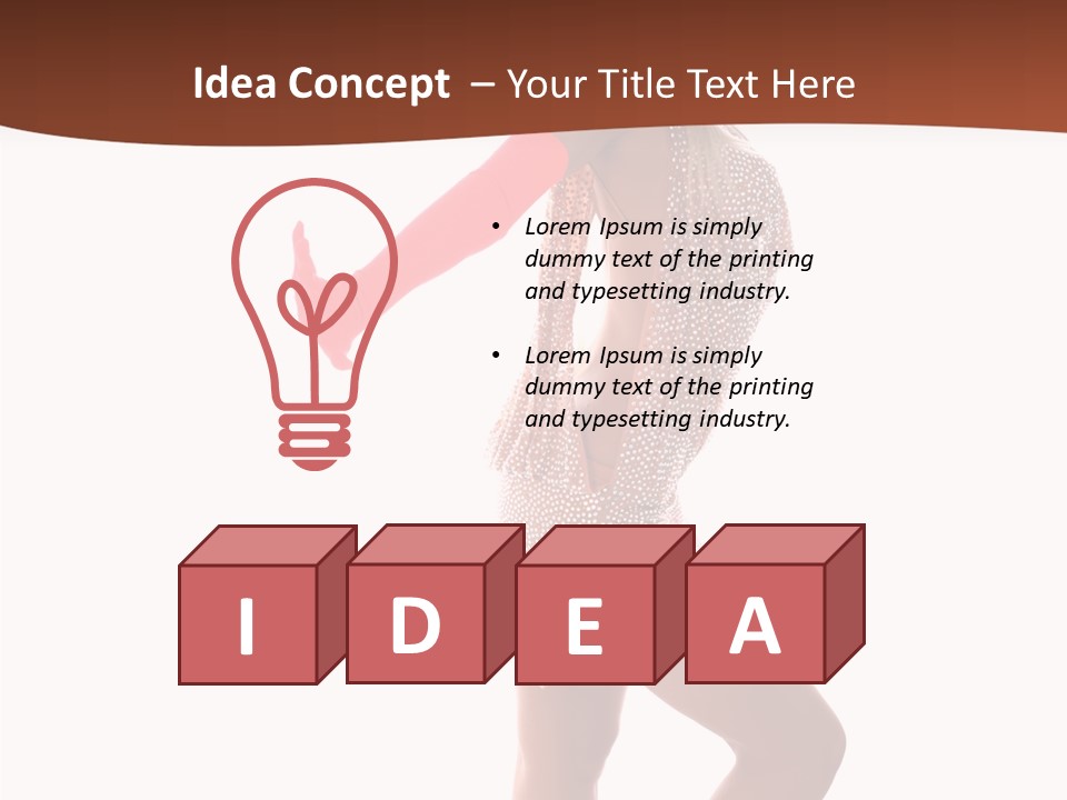 Group Itting Toon PowerPoint Template