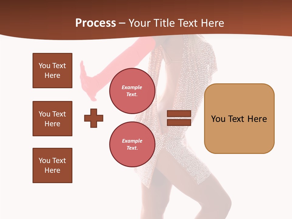 Group Itting Toon PowerPoint Template