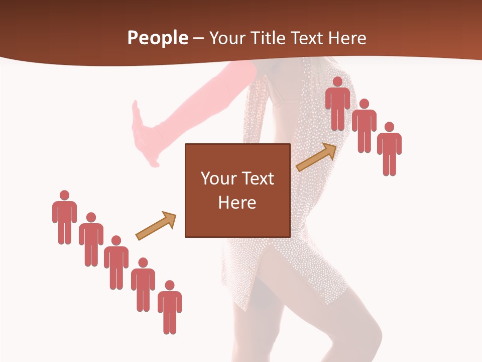 Group Itting Toon PowerPoint Template