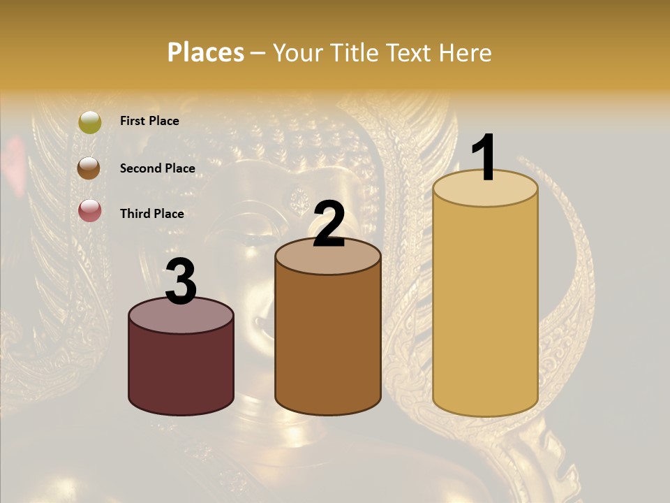 Golden Thai Temple PowerPoint Template