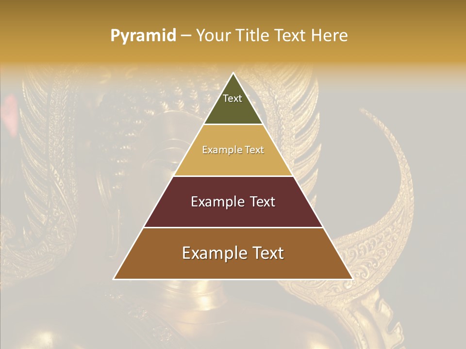 Golden Thai Temple PowerPoint Template