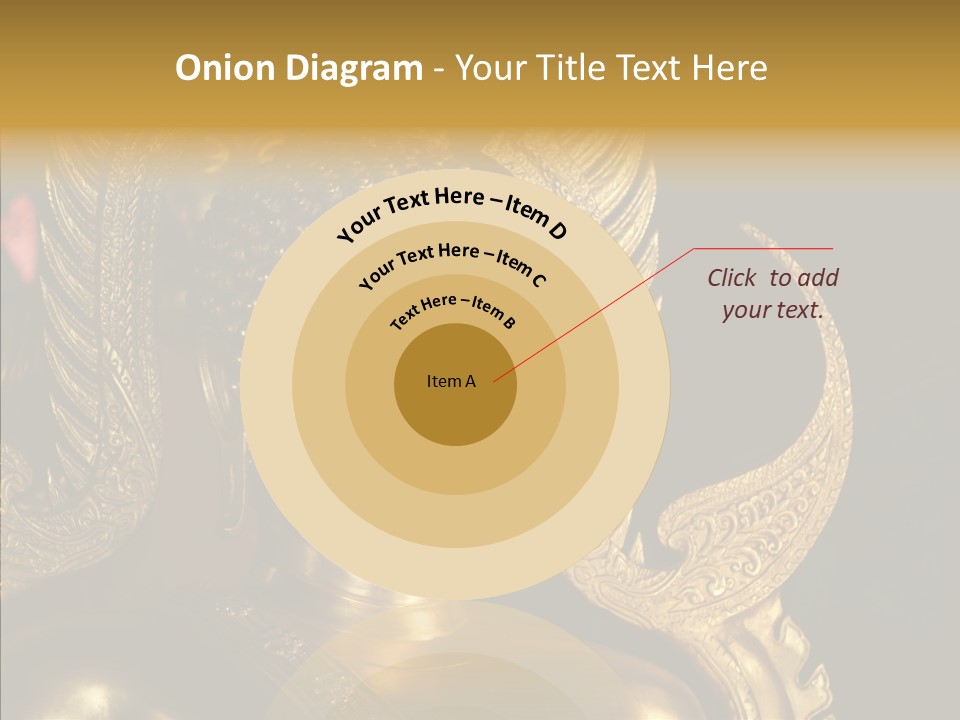 Golden Thai Temple PowerPoint Template