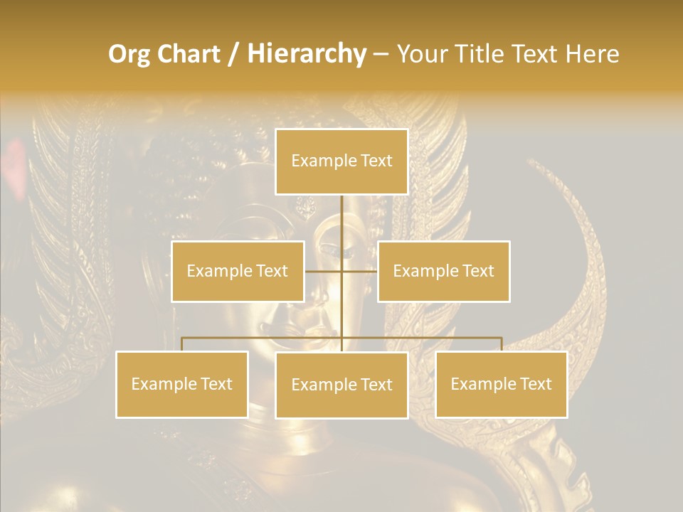 Golden Thai Temple PowerPoint Template