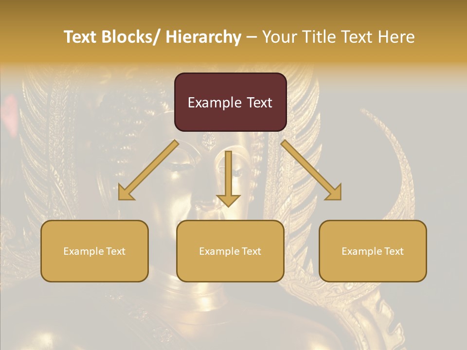 Golden Thai Temple PowerPoint Template