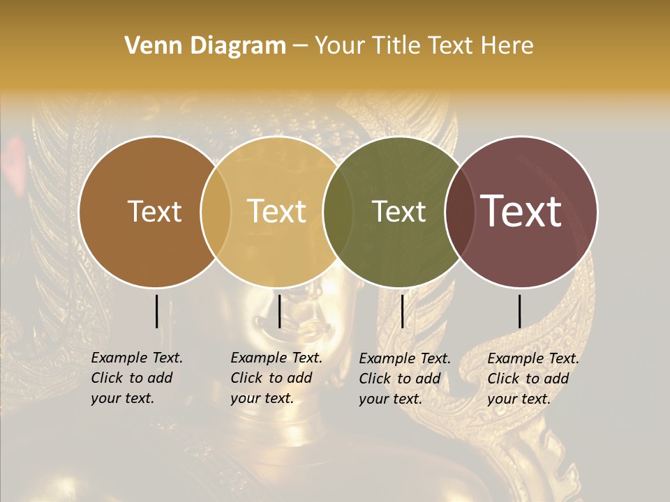 Golden Thai Temple PowerPoint Template