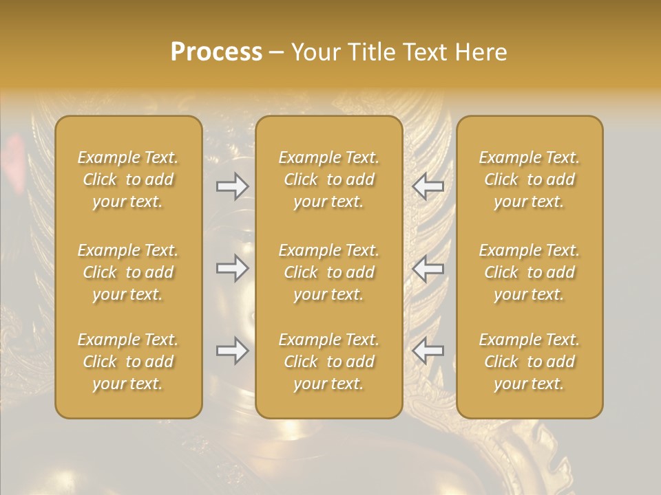 Golden Thai Temple PowerPoint Template