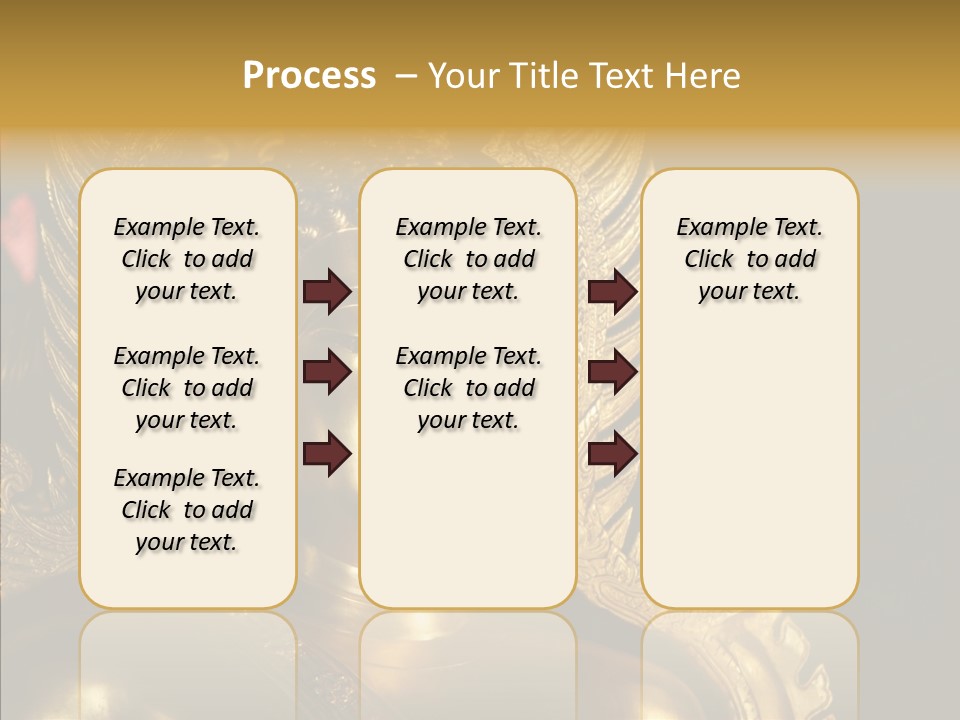 Golden Thai Temple PowerPoint Template