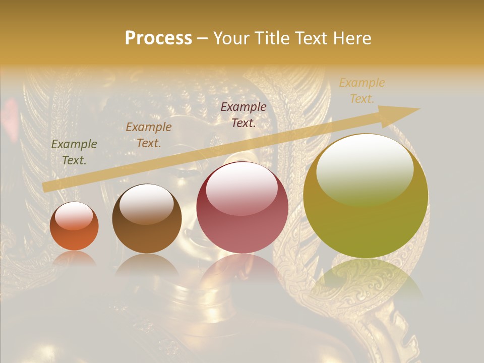 Golden Thai Temple PowerPoint Template