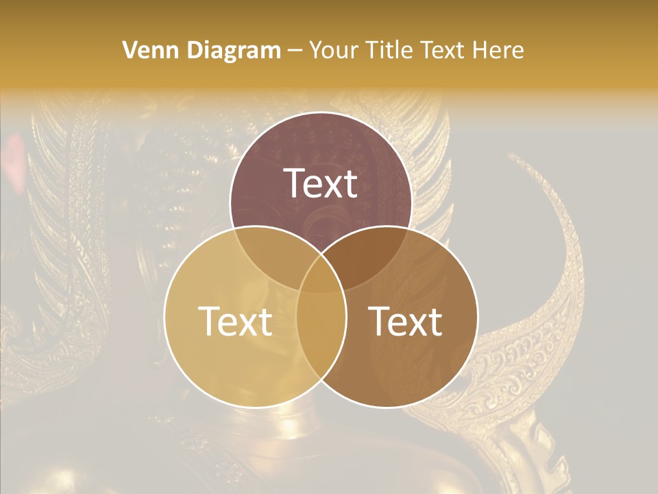 Golden Thai Temple PowerPoint Template