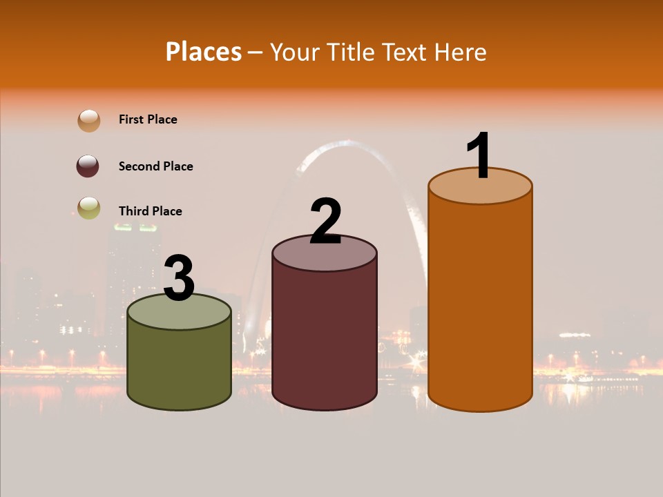 Travel Twilight City PowerPoint Template
