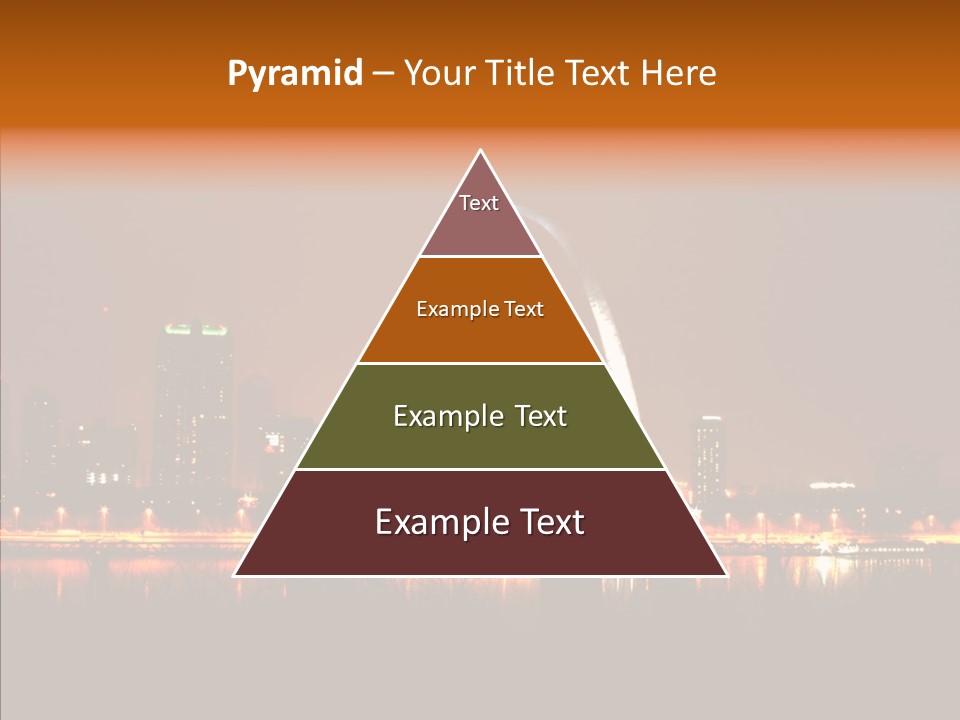 Travel Twilight City PowerPoint Template