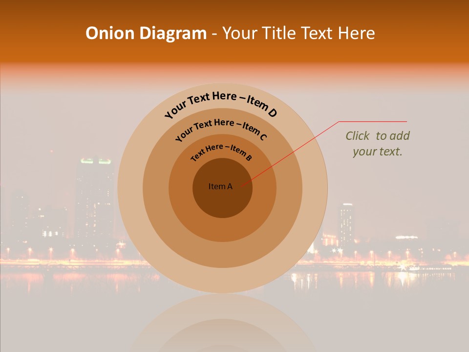 Travel Twilight City PowerPoint Template