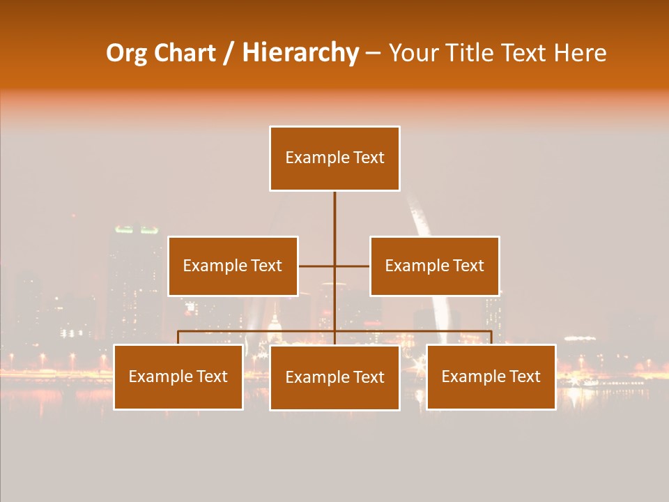 Travel Twilight City PowerPoint Template