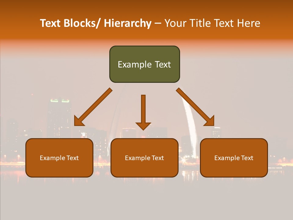 Travel Twilight City PowerPoint Template