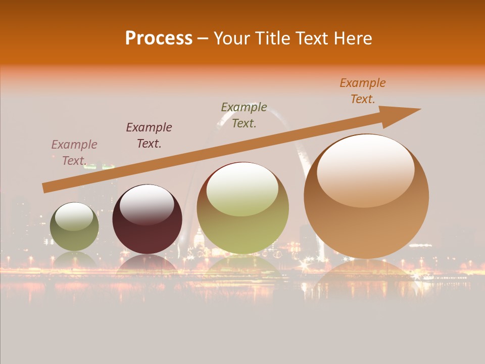 Travel Twilight City PowerPoint Template