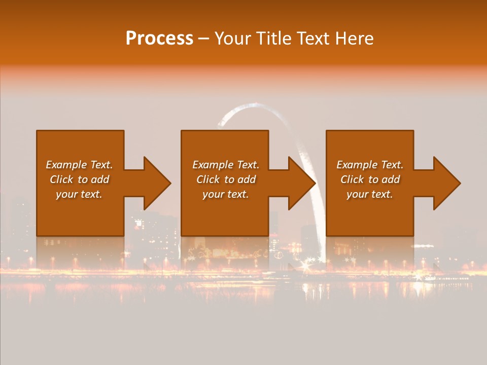 Travel Twilight City PowerPoint Template