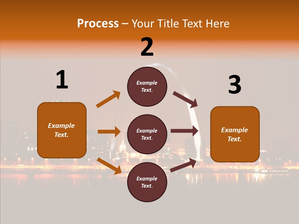 Travel Twilight City PowerPoint Template