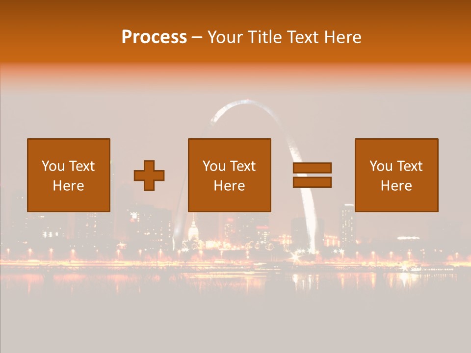 Travel Twilight City PowerPoint Template