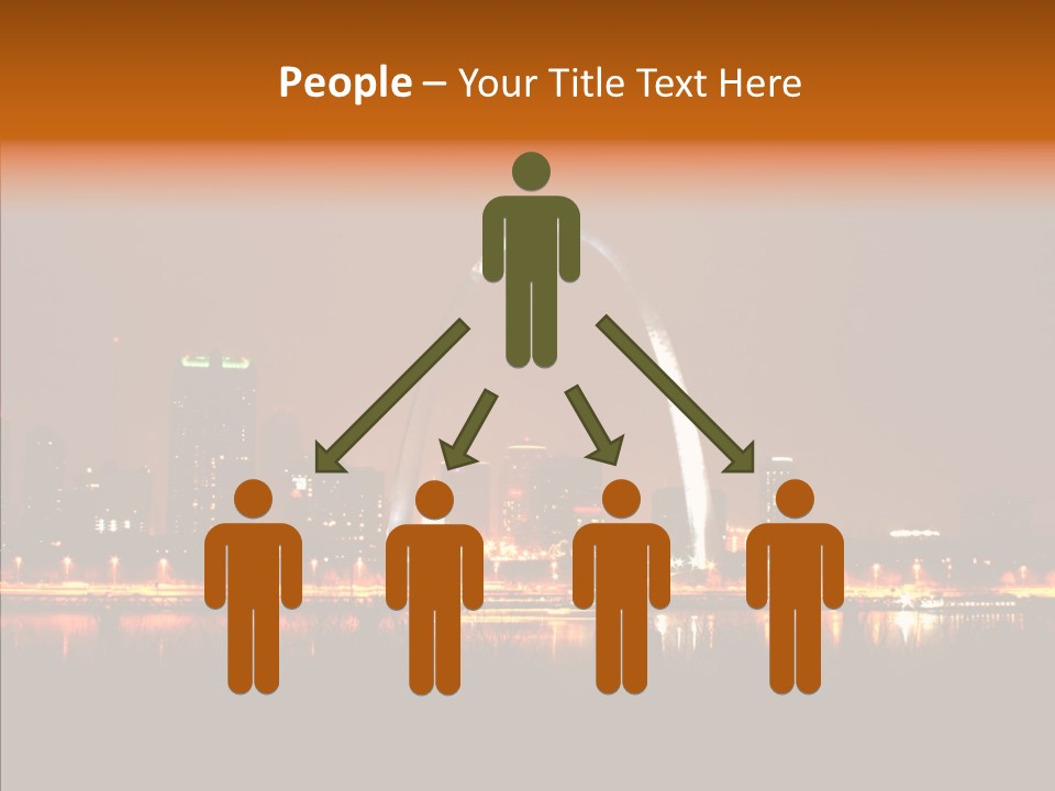 Travel Twilight City PowerPoint Template