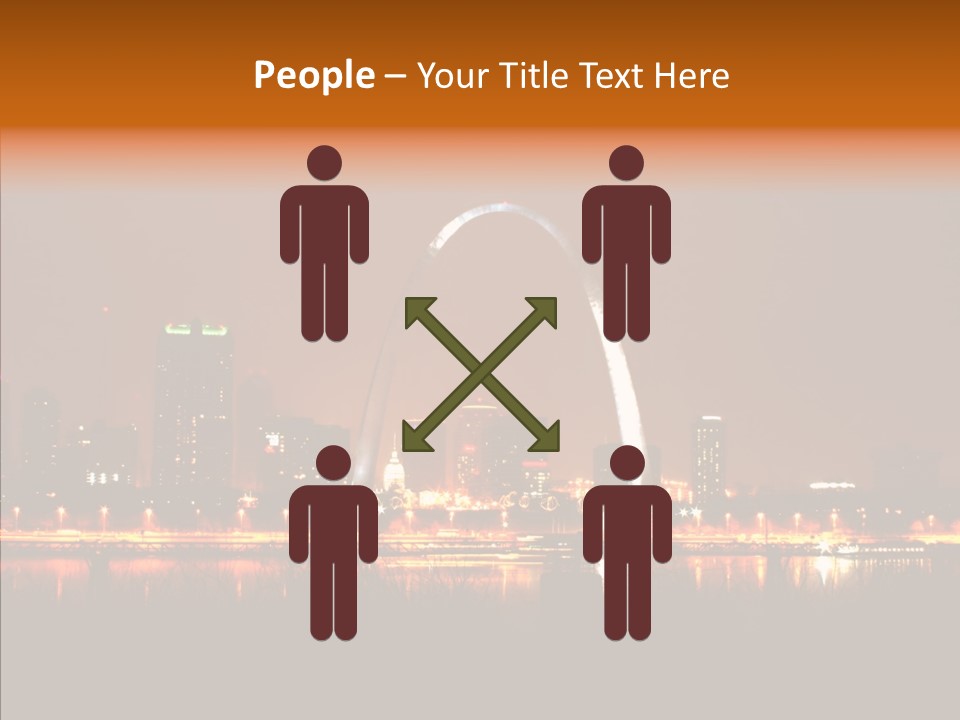 Travel Twilight City PowerPoint Template