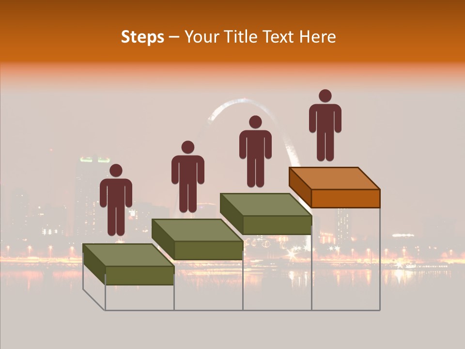 Travel Twilight City PowerPoint Template