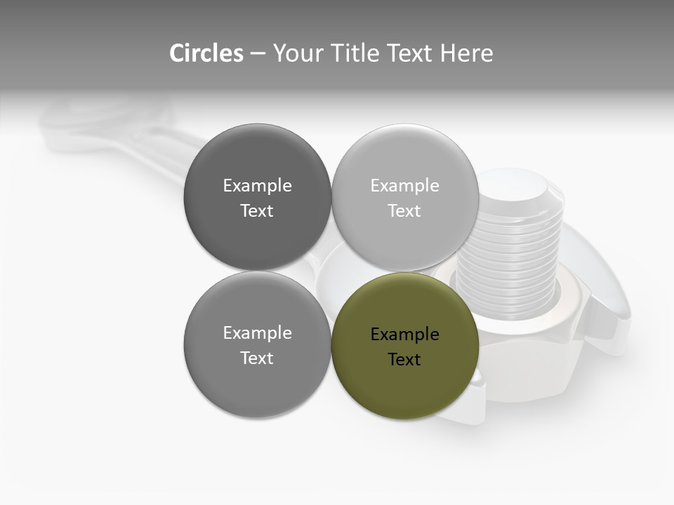 Rendered Mechanical Restore PowerPoint Template
