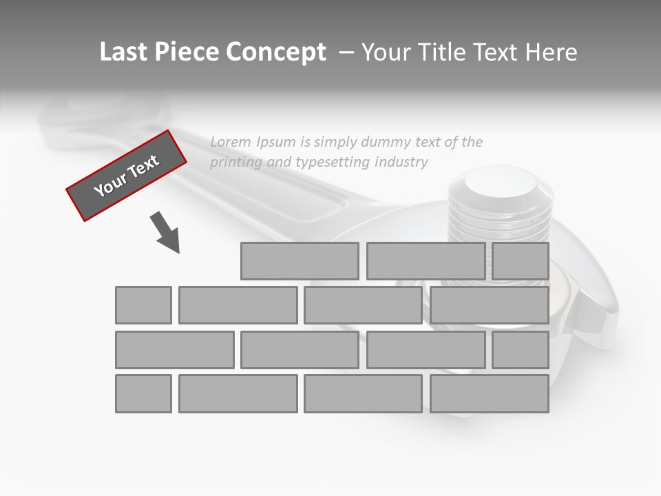 Rendered Mechanical Restore PowerPoint Template