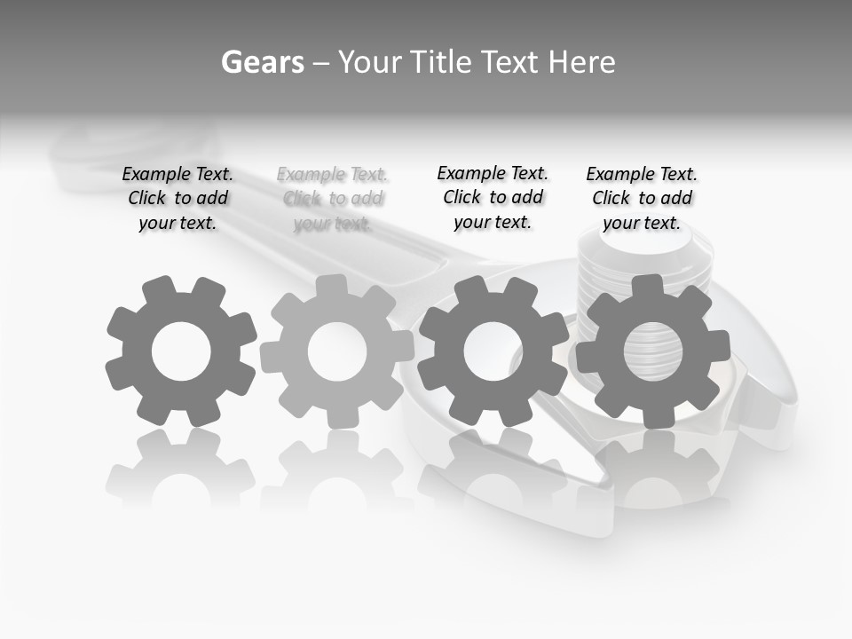 Rendered Mechanical Restore PowerPoint Template