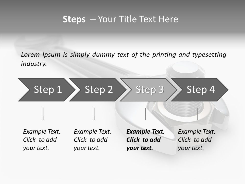 Rendered Mechanical Restore PowerPoint Template