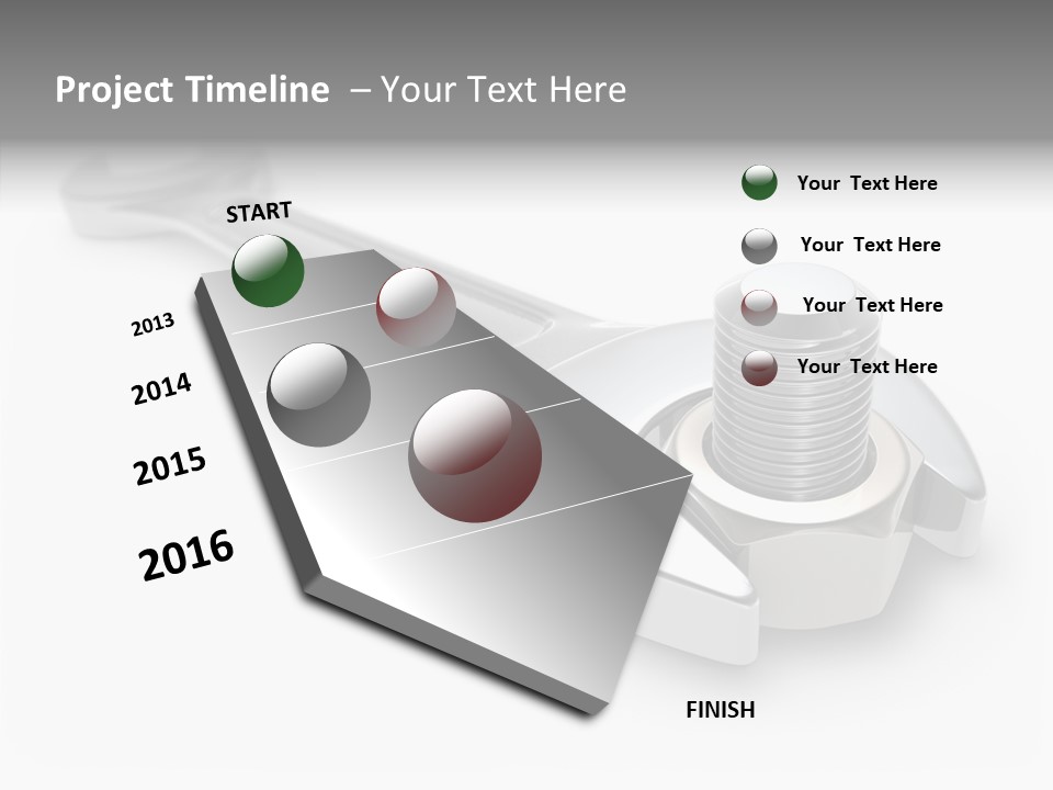 Rendered Mechanical Restore PowerPoint Template