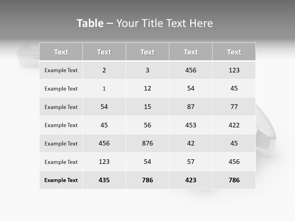 Rendered Mechanical Restore PowerPoint Template