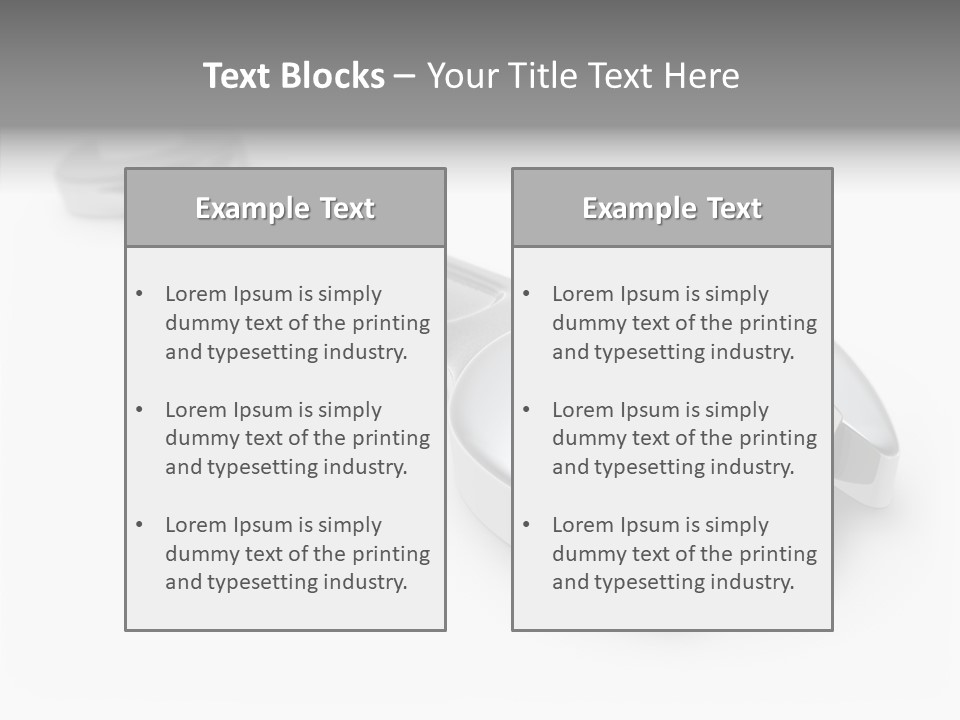 Rendered Mechanical Restore PowerPoint Template