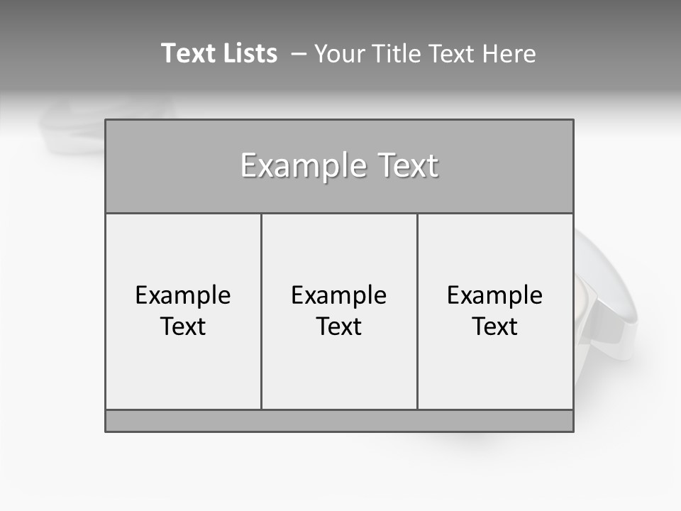 Rendered Mechanical Restore PowerPoint Template