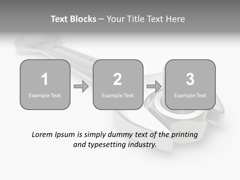 Rendered Mechanical Restore PowerPoint Template