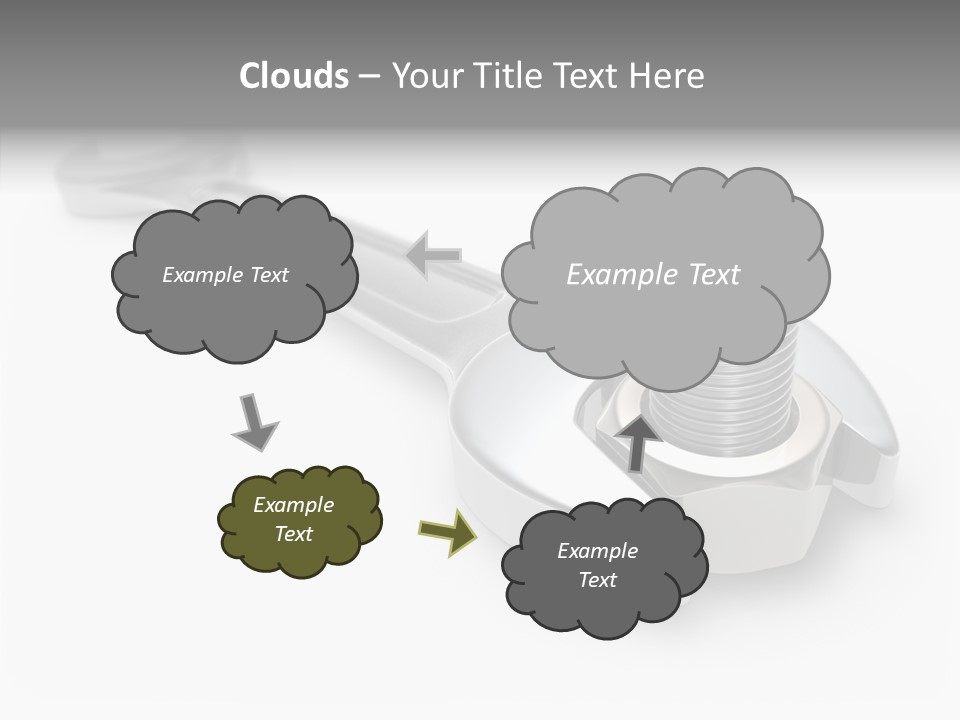 Rendered Mechanical Restore PowerPoint Template