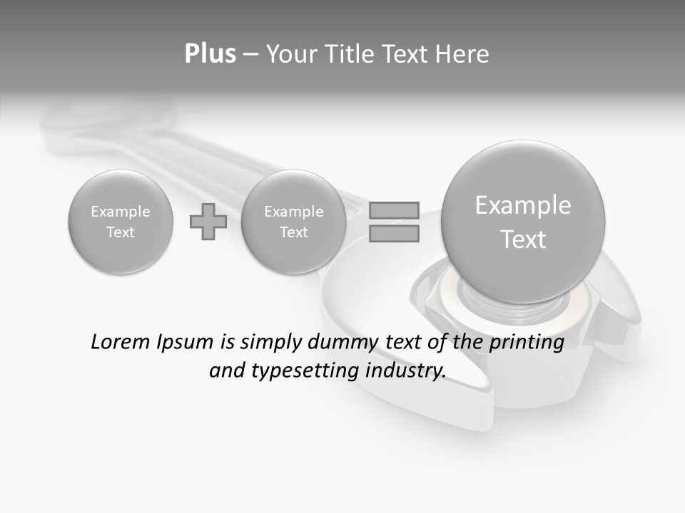 Rendered Mechanical Restore PowerPoint Template