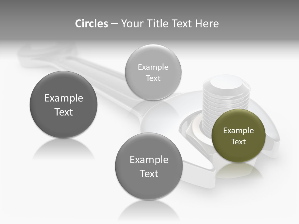 Rendered Mechanical Restore PowerPoint Template