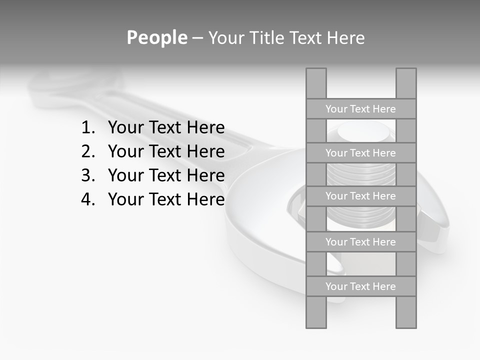 Rendered Mechanical Restore PowerPoint Template