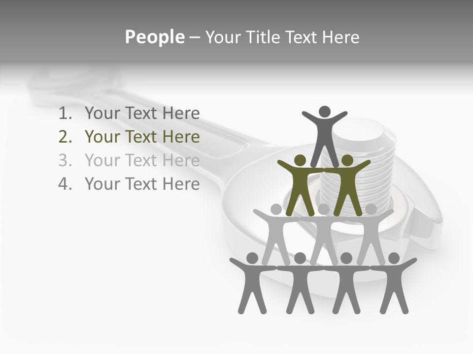 Rendered Mechanical Restore PowerPoint Template