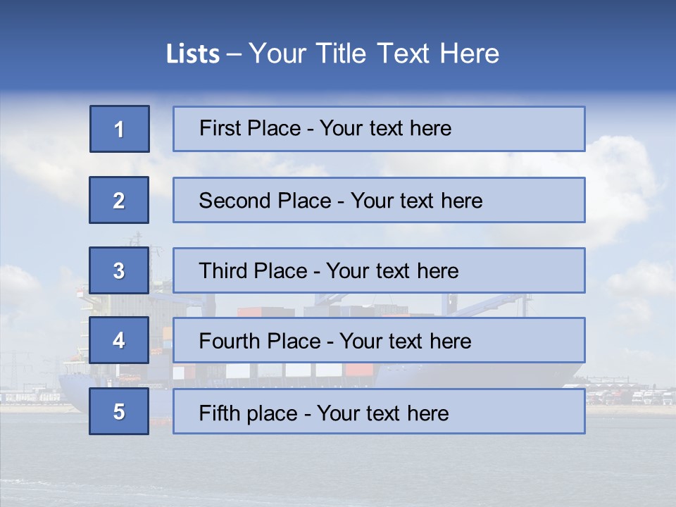 Economy Goods Security PowerPoint Template