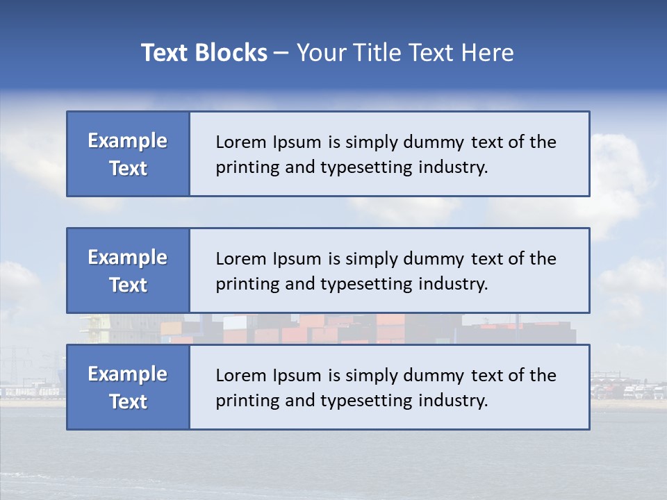 Economy Goods Security PowerPoint Template