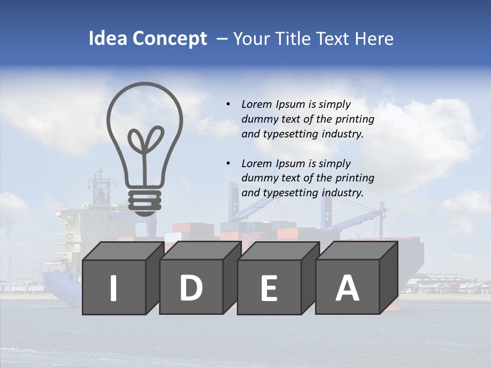 Economy Goods Security PowerPoint Template