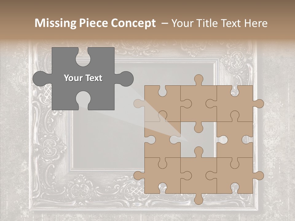 Frame Image Abstract PowerPoint Template