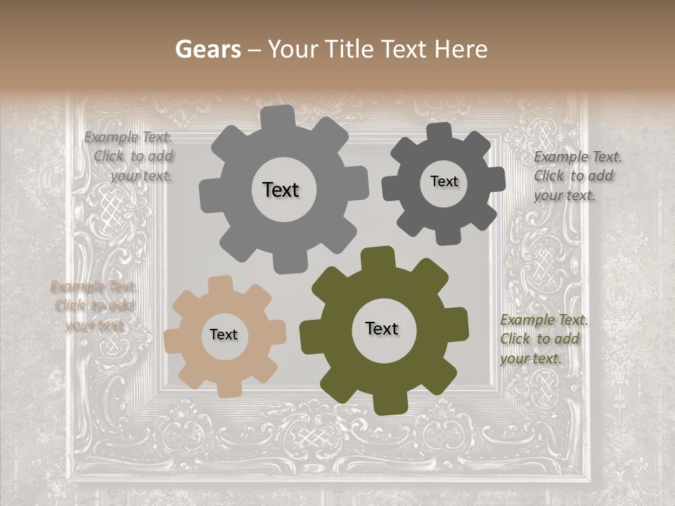 Frame Image Abstract PowerPoint Template
